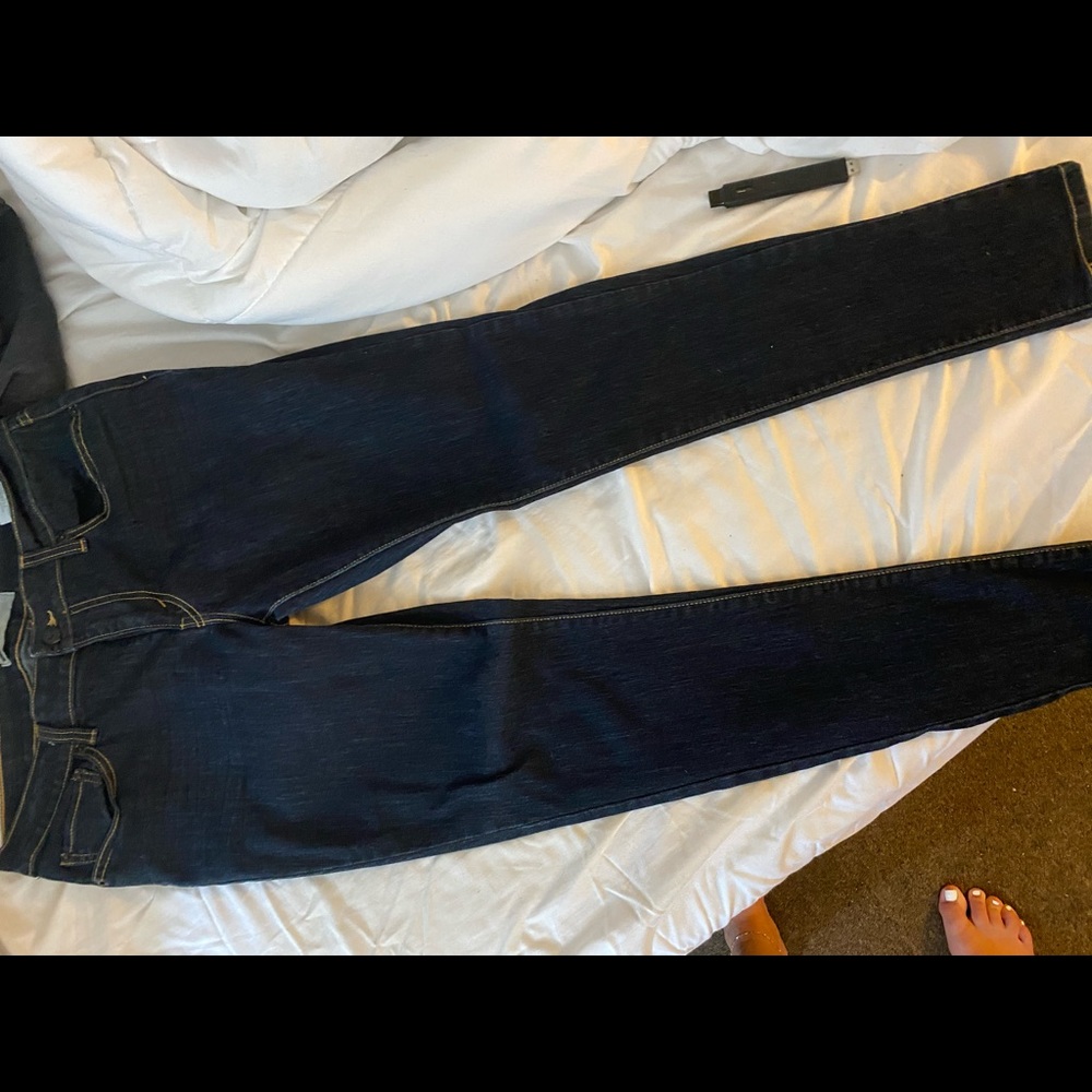 Levi skinny jeans.